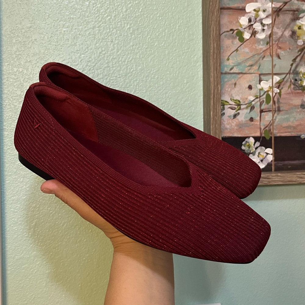 Vivaia Margot 2.0 Square Toe Sparkle shoes / size 40